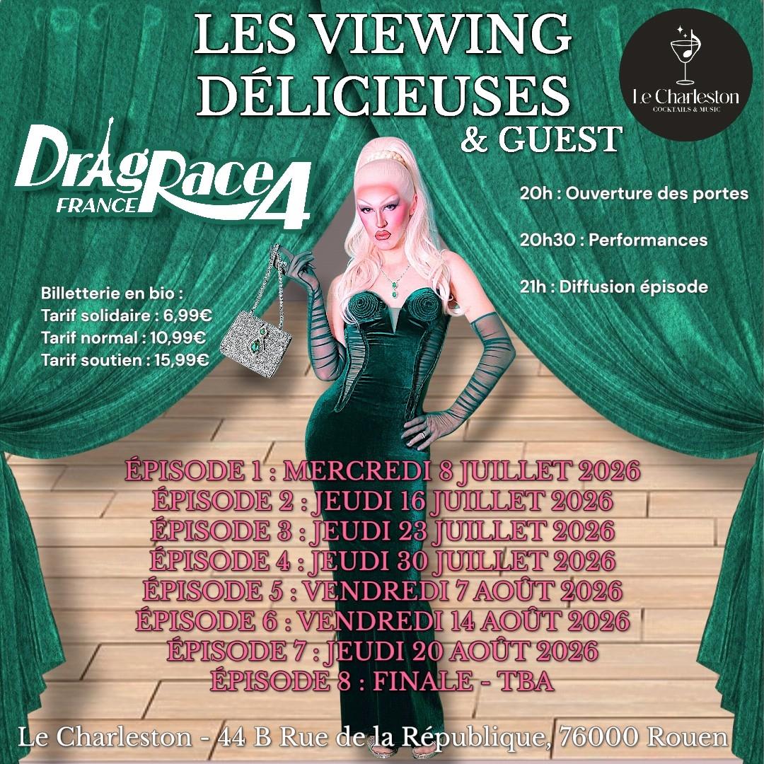LES VIEWING DÉLICIEUSES & GOUBINA - DRAGRACE FRANCE 4 EPISODE 6