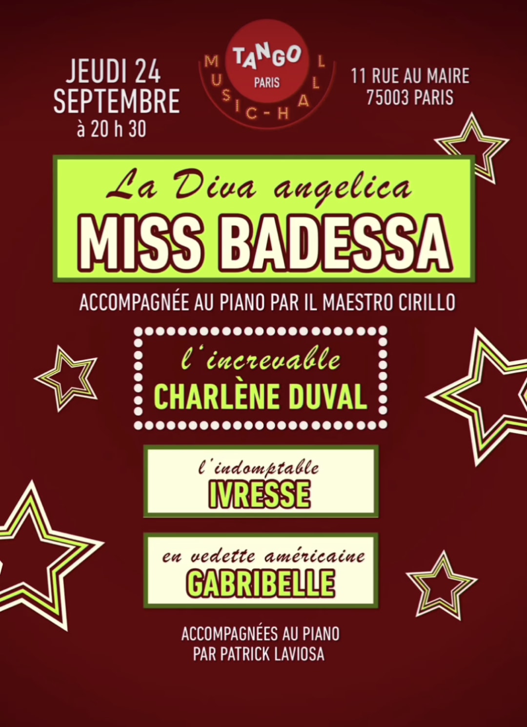 SPECTACLE MUSIC HALL