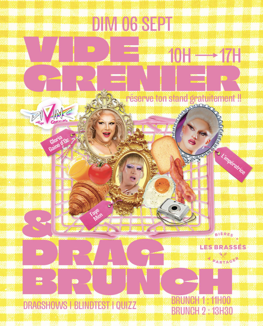 VIDE GRENIER ET DRAG BRUNCH