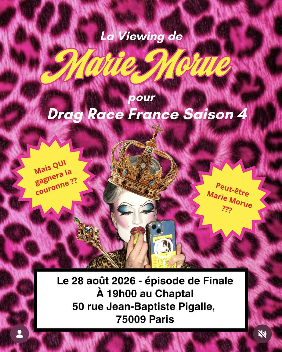 LA VIEWING DE MARIE MORUE Drag Race France Saison 4