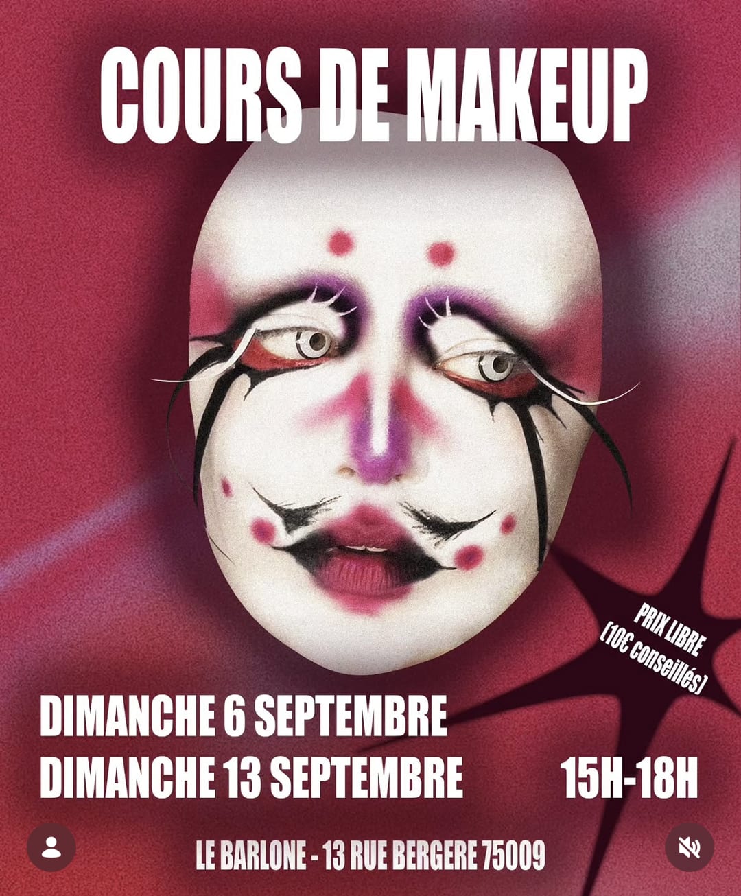 COURS DE MAKEUP