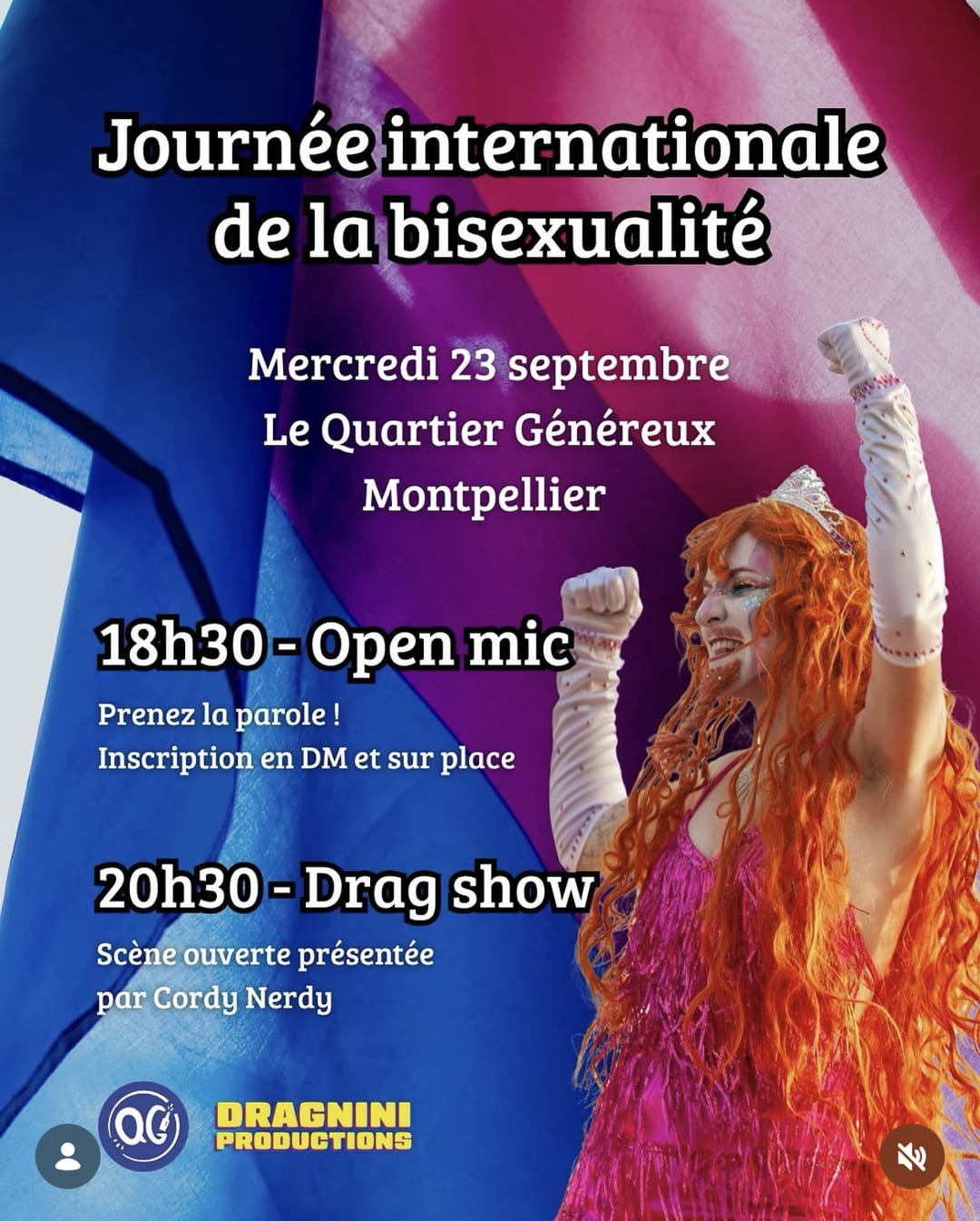 JOURNÉE INTERNATIONALE DE LA BISEXUALITE