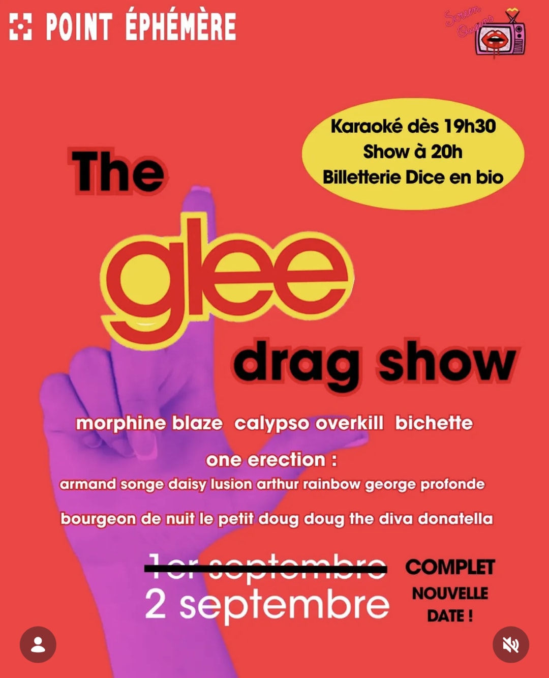 THE GLEE DRAG SHOW