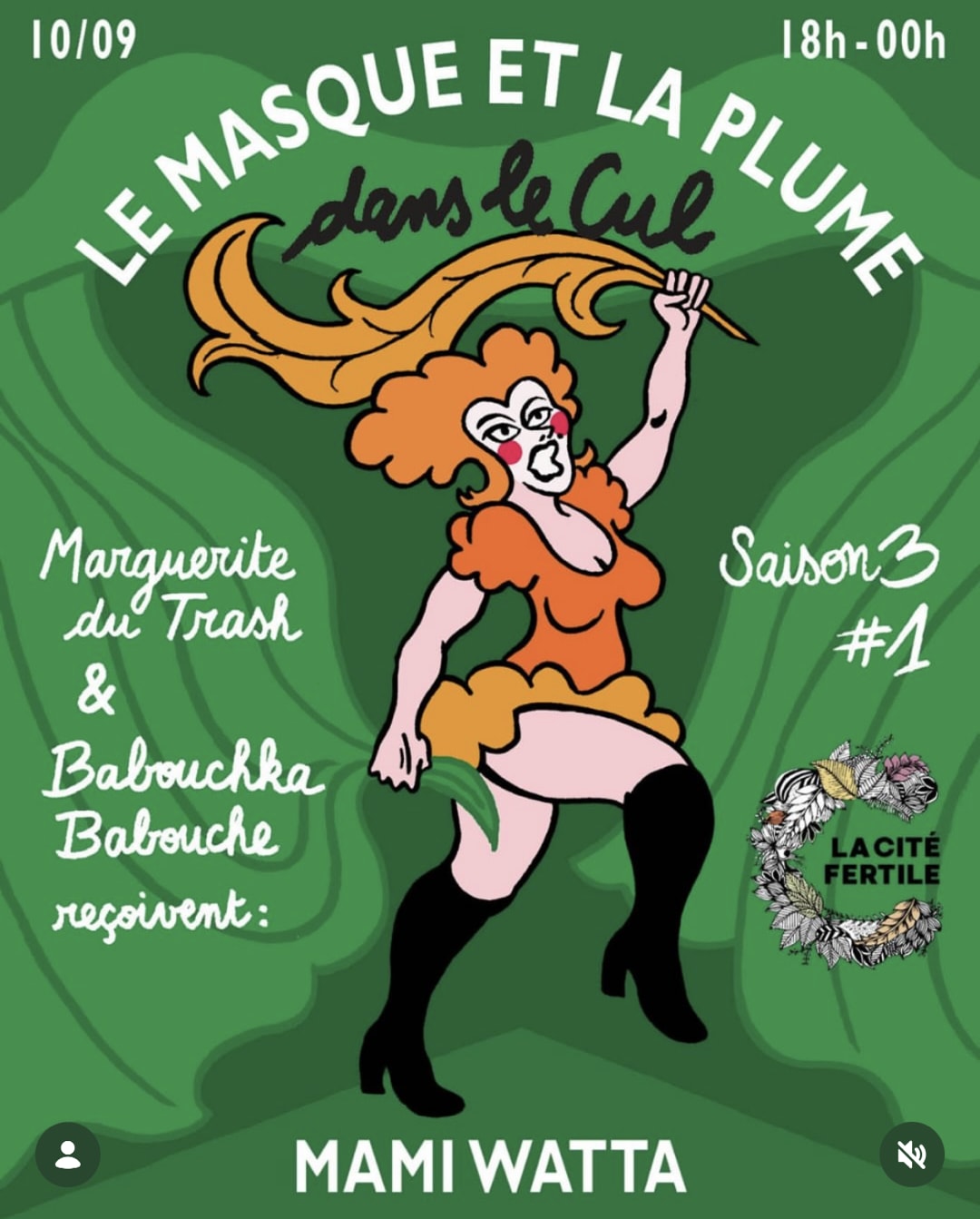 LE MASQUE ET LA PLUME dans le cul 