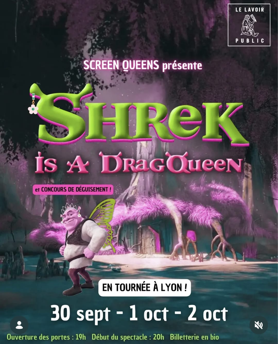 SHREK IS A DRAG QUEEN