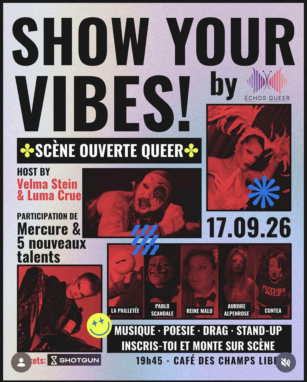 SHOW YOUR VIBES