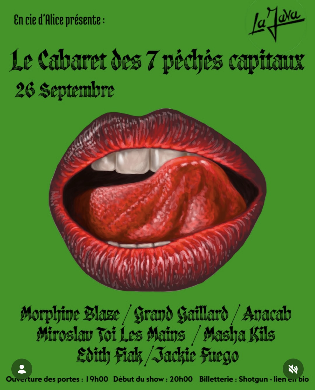 Le Cabaret des 7 péchés capitaux