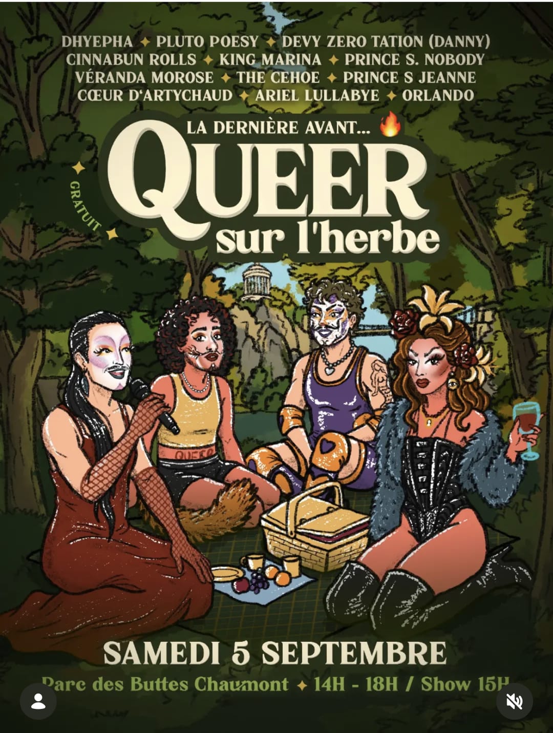 QUEER SUR L'HERBE, la dernière avant...