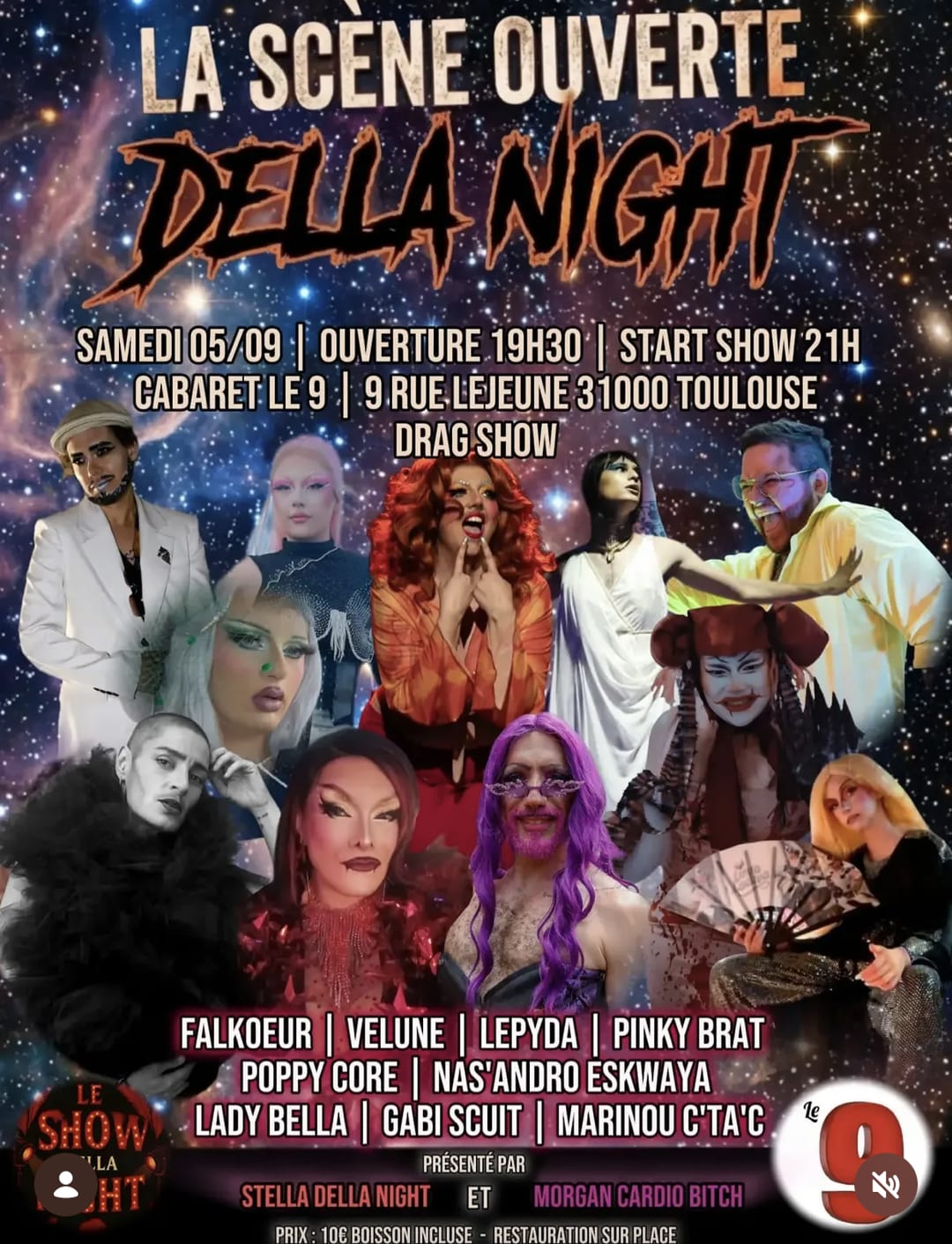 LA SCÈNE OUVERTE DELLA NIGHT 