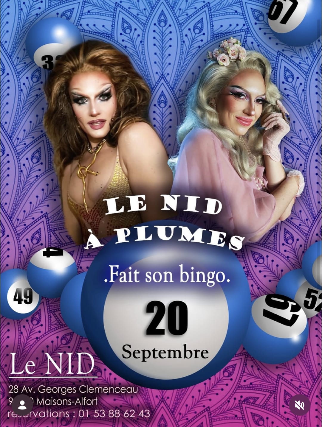 LE NID À PLUMES FAIT SON BINGO