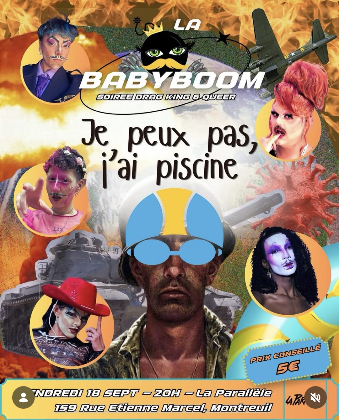 LA BABYBOOM SOIREE DRAG KING & QUEER