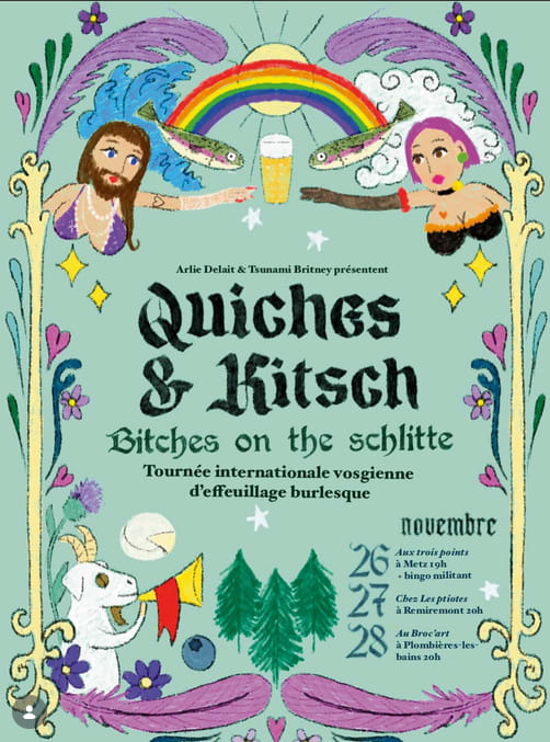 Quiches & kitsch