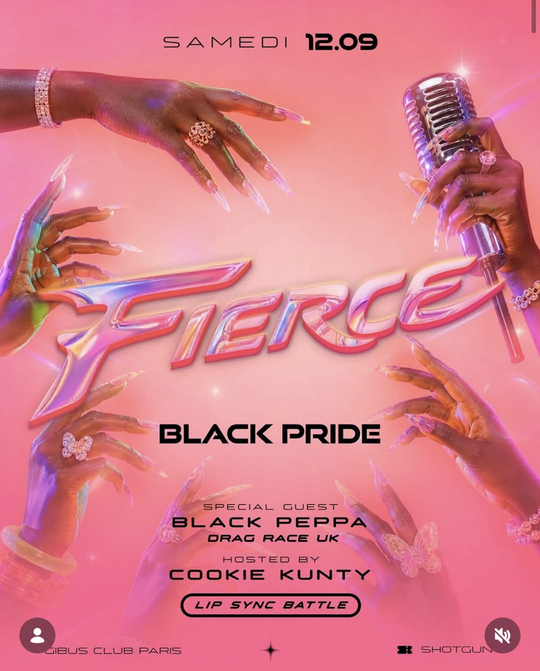 LA FIERCE BLACK PRIDE
