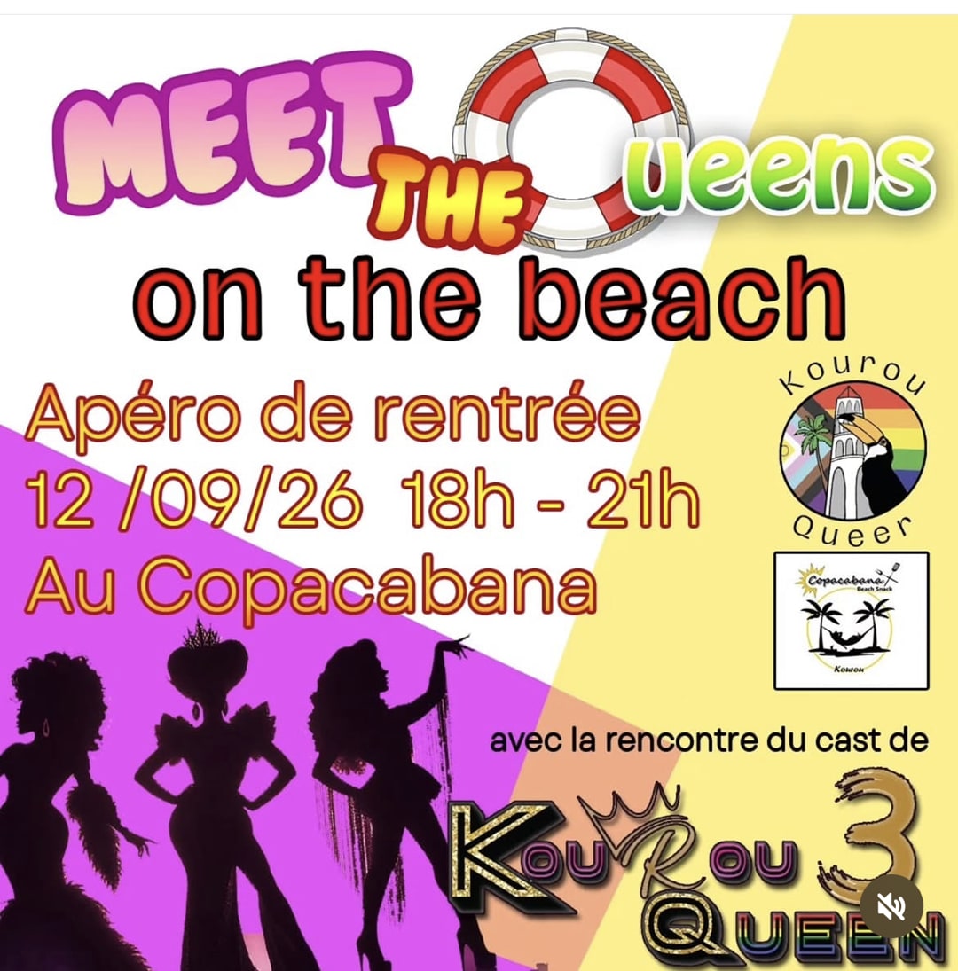 MEET THE QUEENS ON THE BEACH