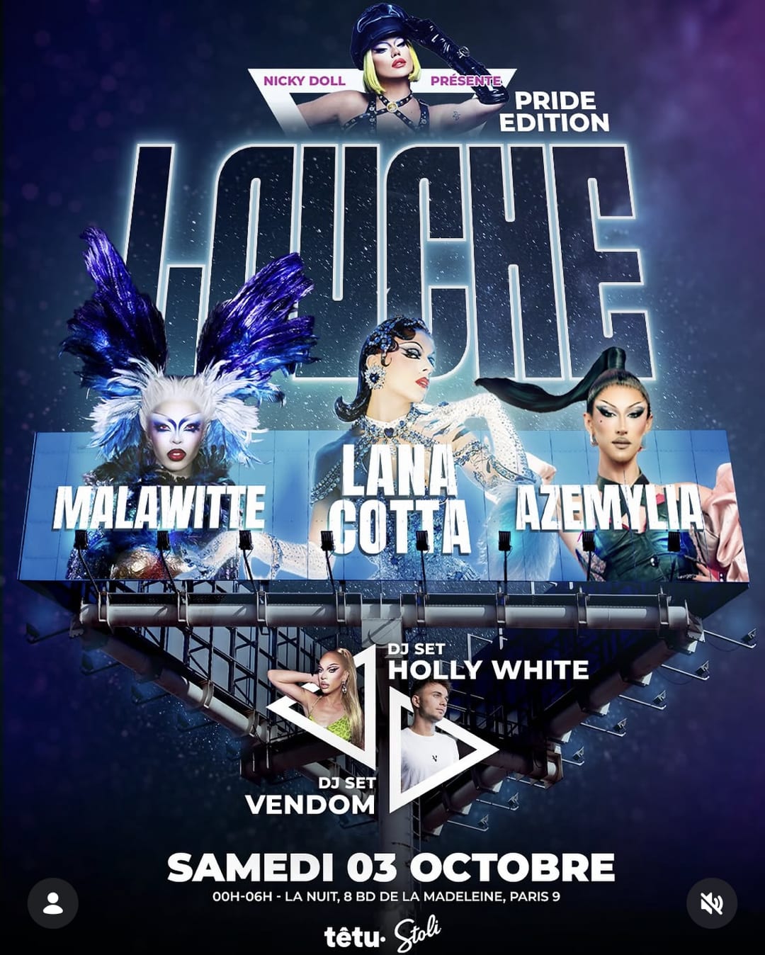 LA LOUCHE, PRIDE EDITION