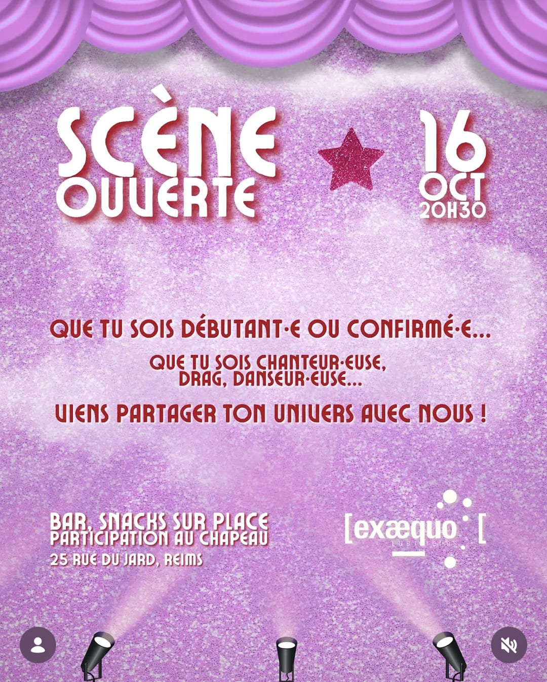 SCÈNE OUVERTE