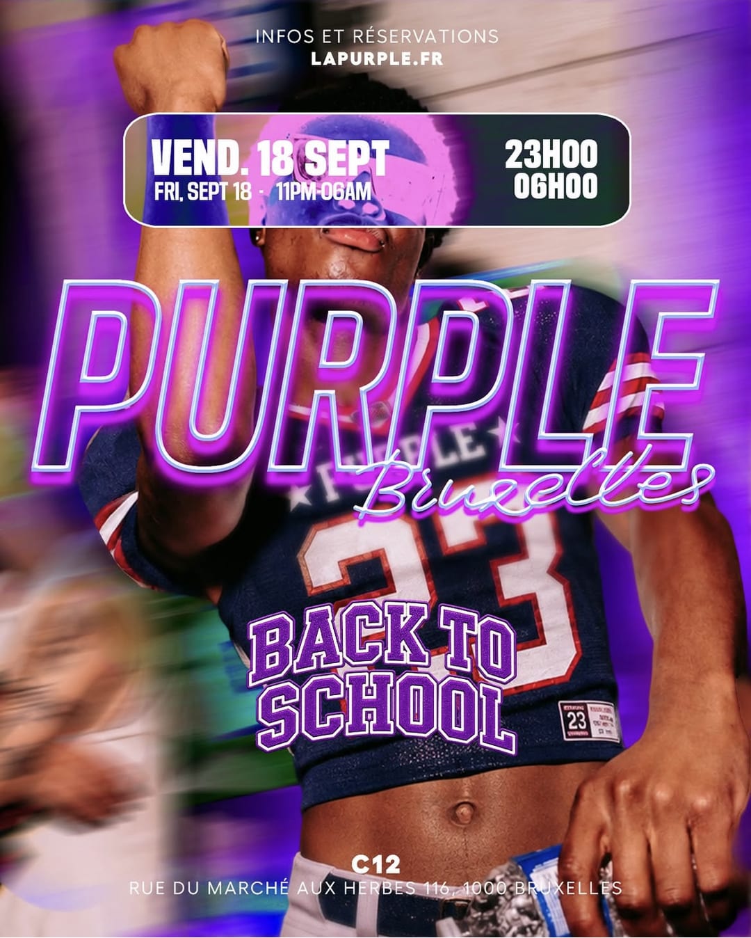 LA PURPLE BRUXELLES BACK TO SCHOOL
