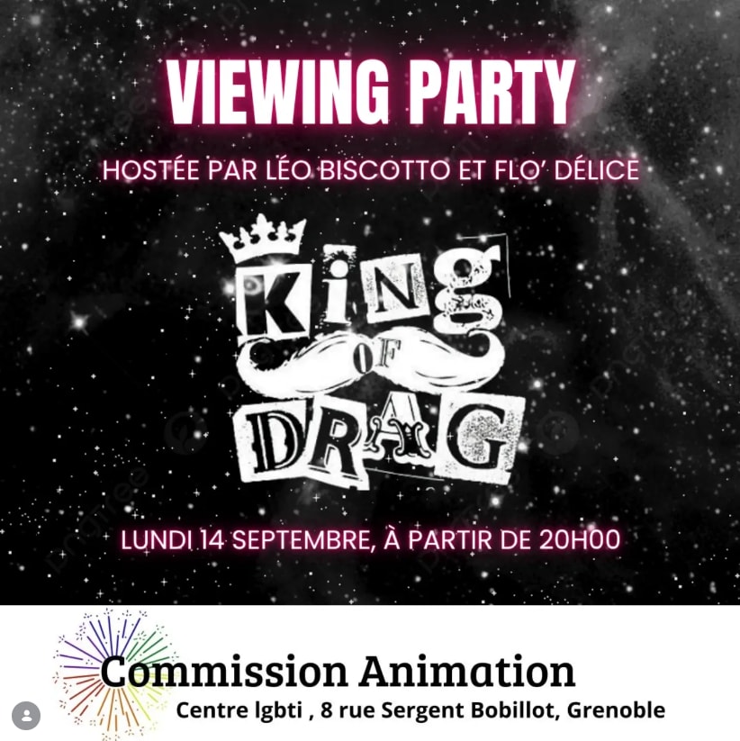 VIEWING PARTY KING OF DRAG S1
