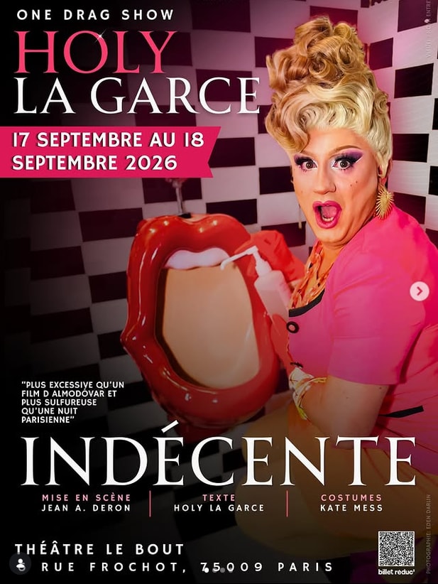ONE DRAG SHOW HOLY LA GARCE