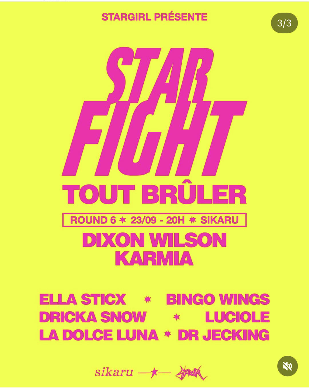 STAR FIGHT : TOUT BRÛLER 