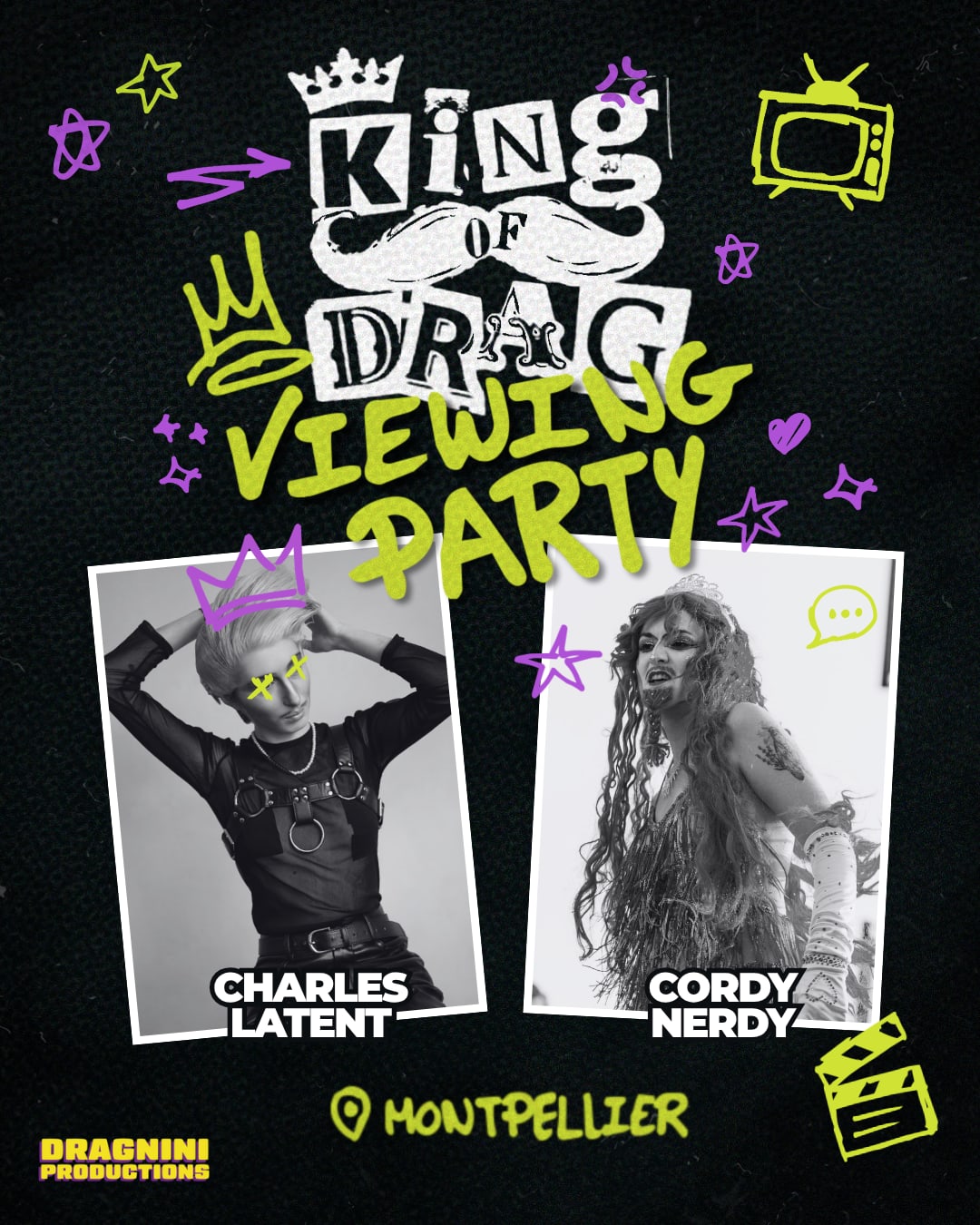 Viewing party King of Drag Montpellier