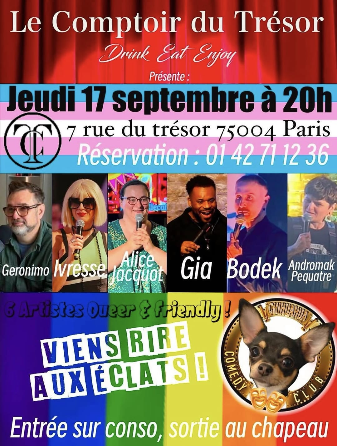 VIENS RIRE AUX ÉCLATS 