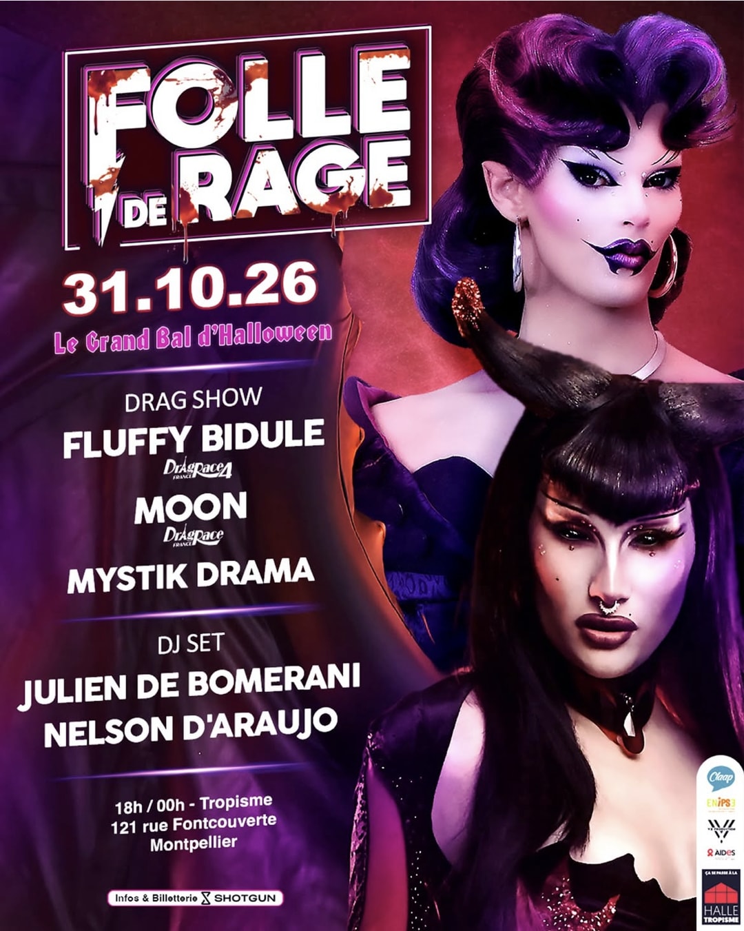 LA FOLLE DE RAGE 
