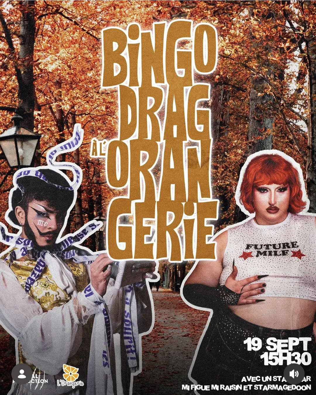 BINGO DRAG A L'ORANGERIE