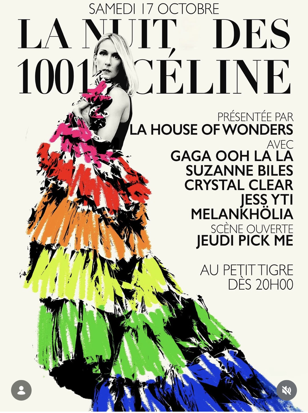 LA NUIT DES 1001 CÉLINE