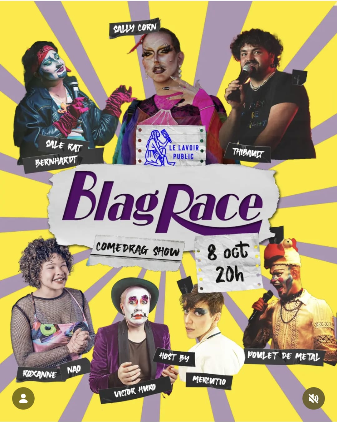 BLAG RACE COMEDRAG SHOW