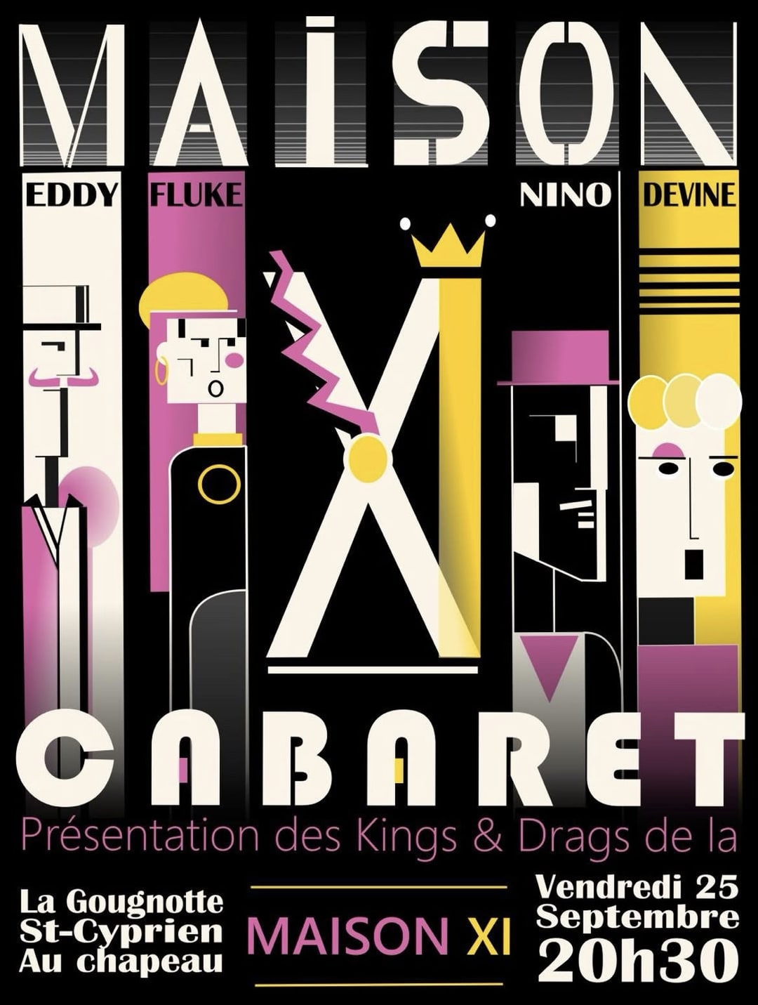 PRESENTATION DES KINGS & DRAGS DE LA MAISON XI