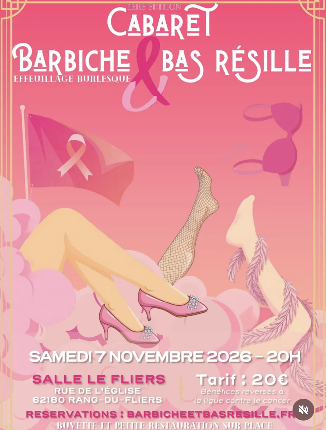 CABARET BARBICHE ET BAS RÉSILLE