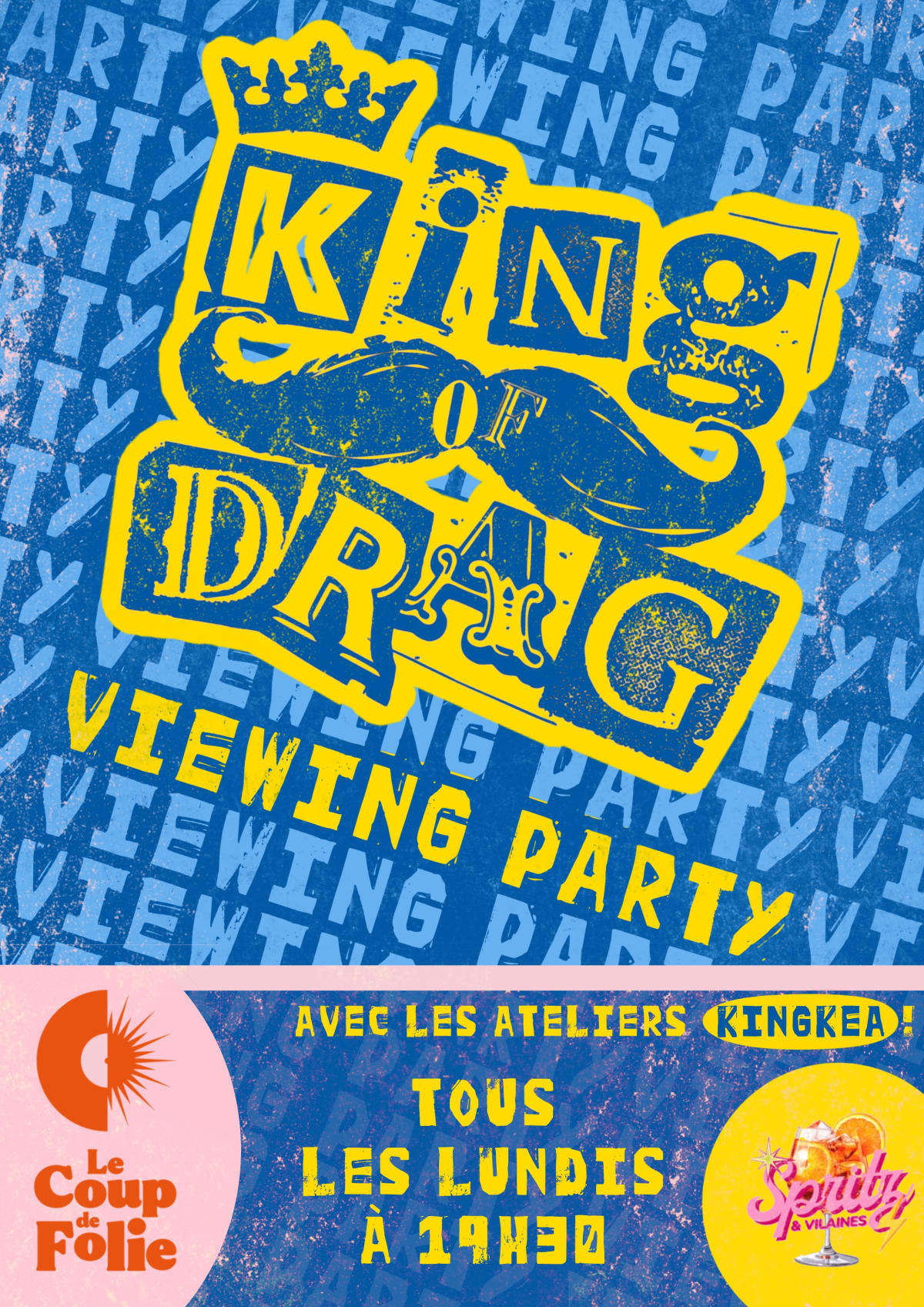 Viewing party King of drag