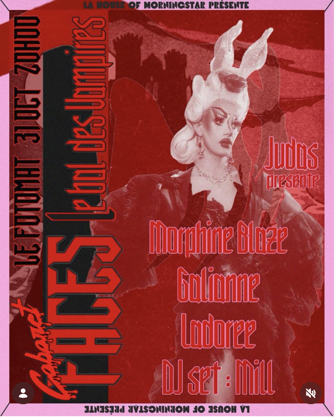 CABARET FACES LE BAL DES VAMPIRES