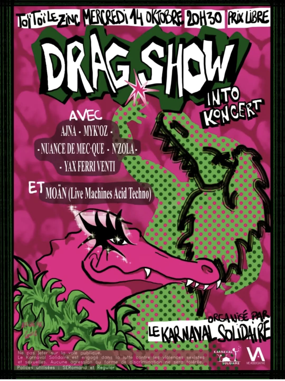 DRAG SHOW INTO KONCERT
