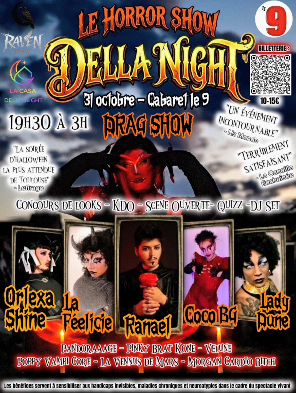 Le Horror Show Della Night