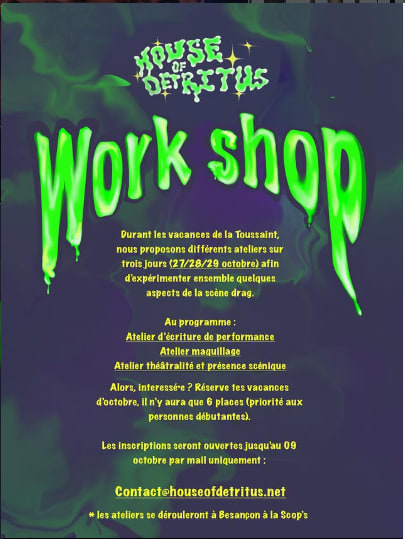 HOUSE OF DETRITUS WORK SHOP
