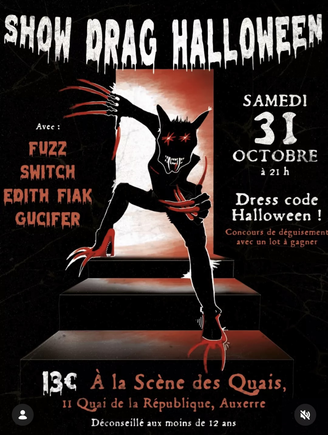 SHOW DRAG HALLOWEEN