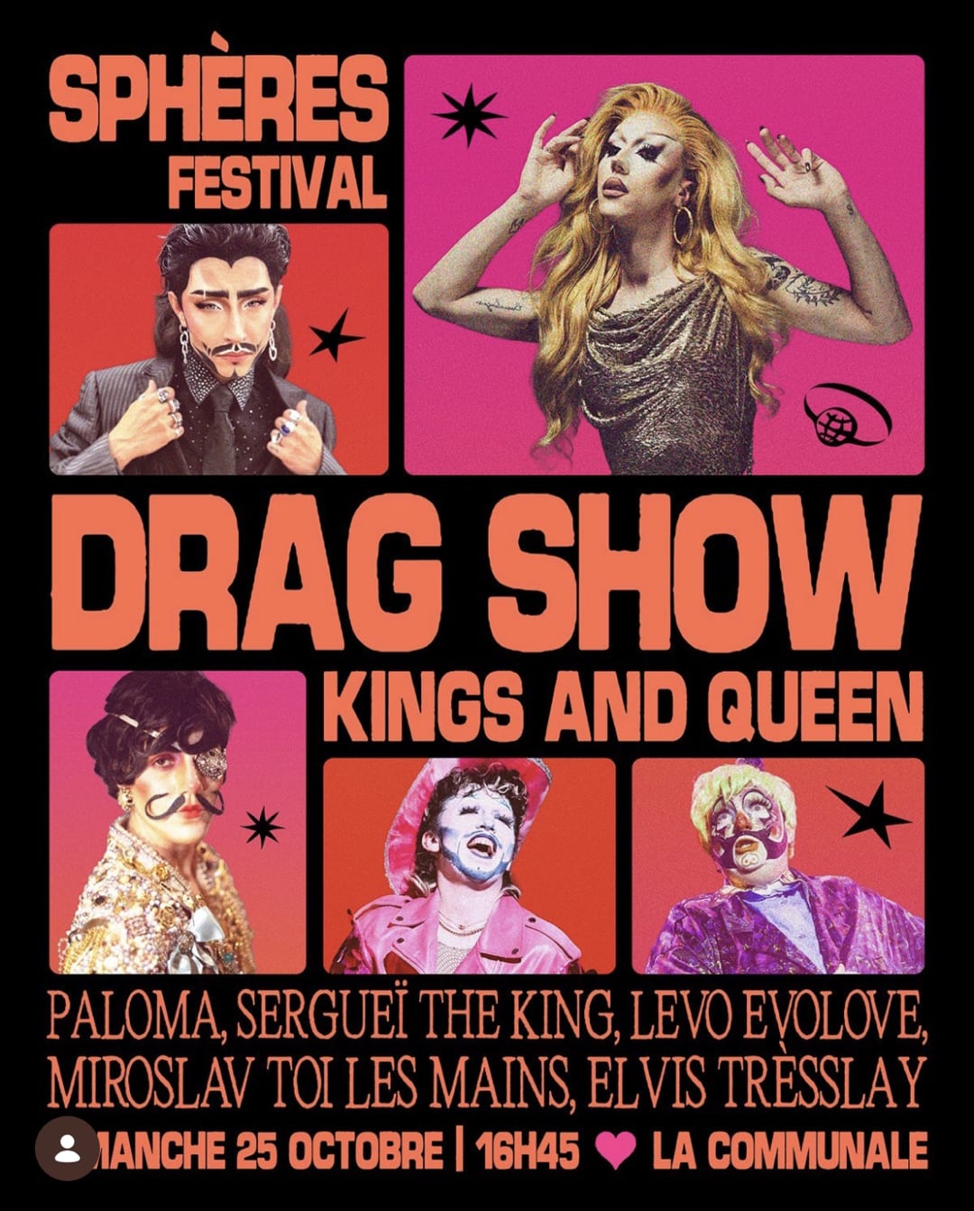 SPHÈRES FESTIVAL DRAG SHOW