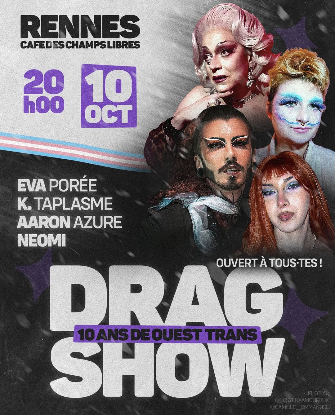 DRAG SHOW 10 ANS DE OUEST TRANS