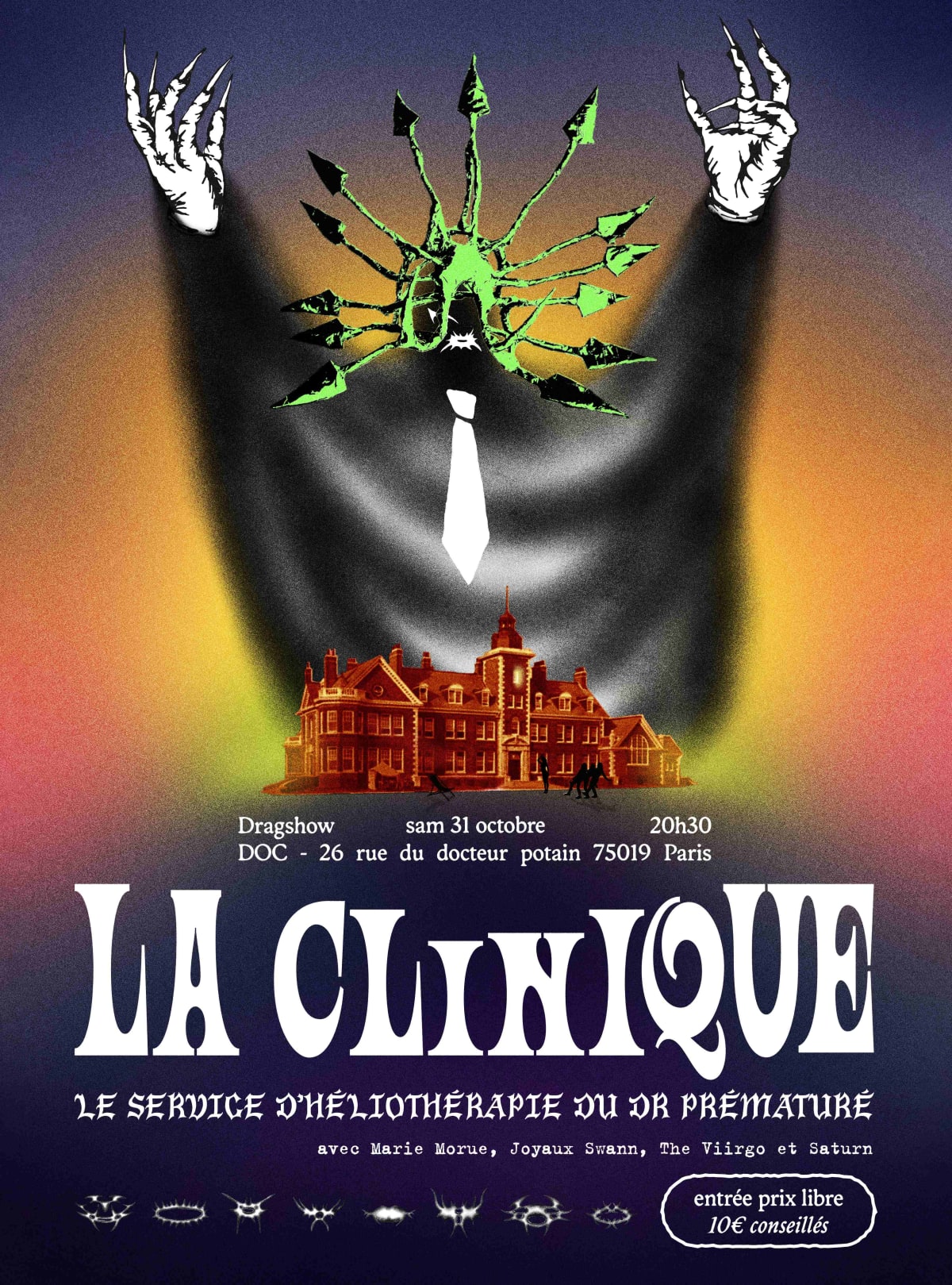 La Clinique : le service d'héliothérapie du Dr Prématuré (1 an du show)
