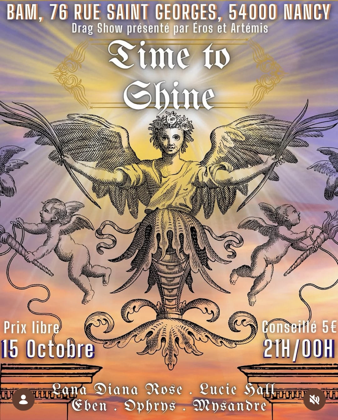 TIME TO SHINE, DRAG SHOW
