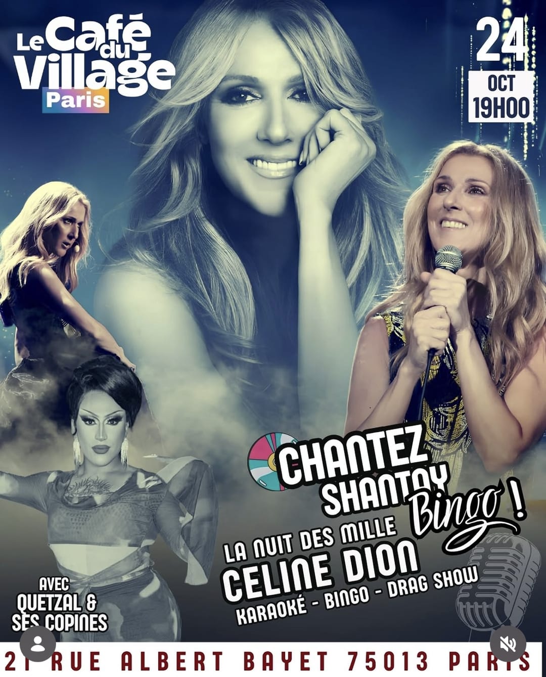 LA NUIT DES MILLE CÉLINE, KARAOKÉ - BINGO - DRAG SHOW