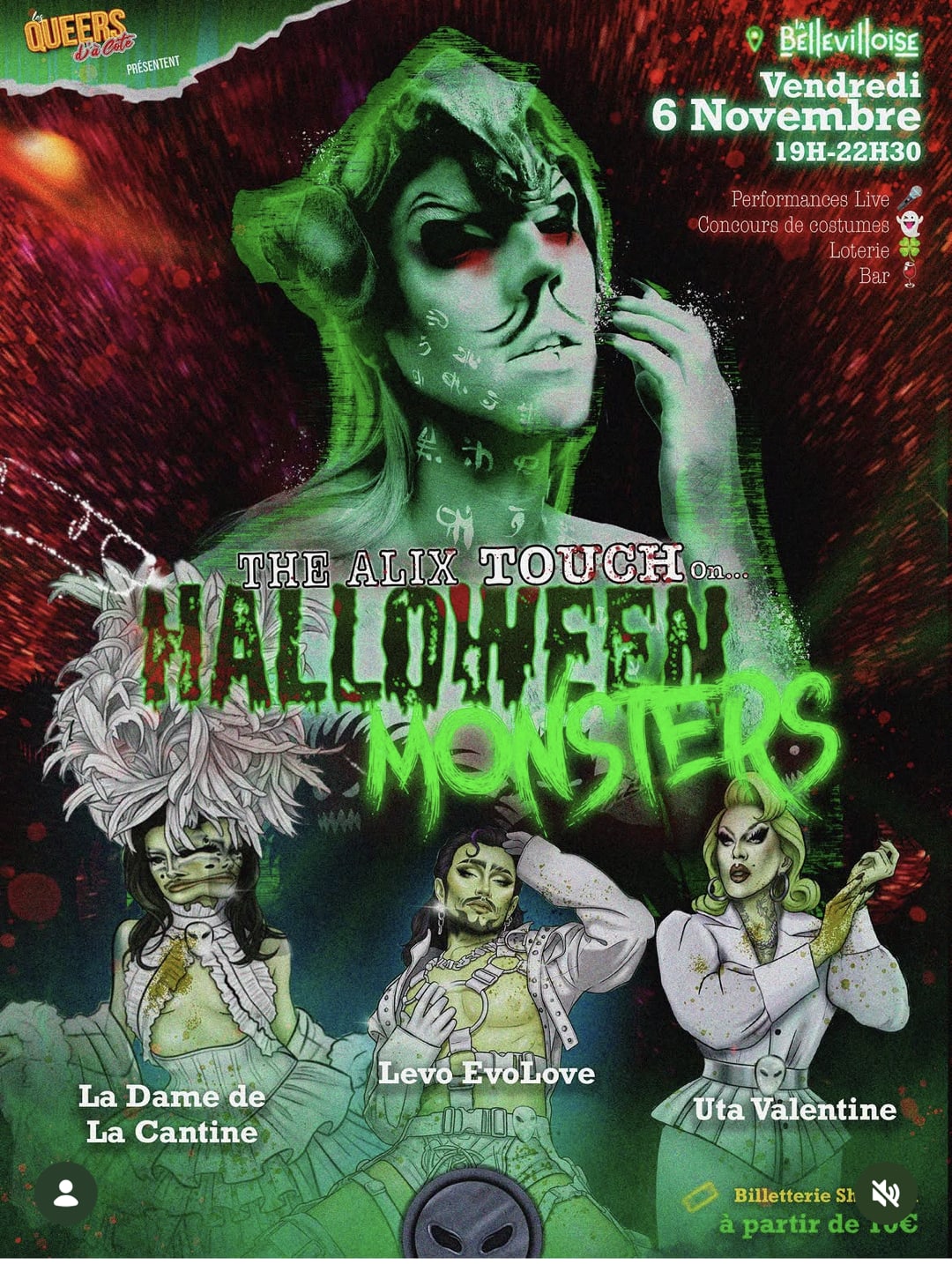 THE ALIX TOUCH ON HALLOWEEN MONSTERS