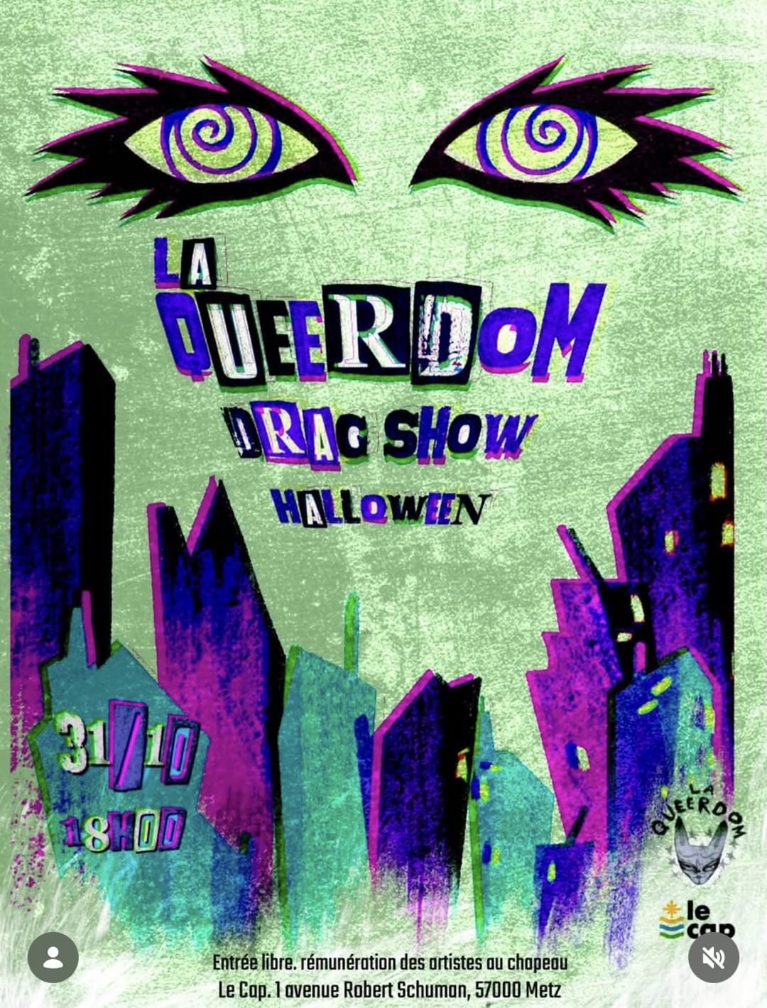 LA QUEERDOM DRAG SHOW HALLOWEEN