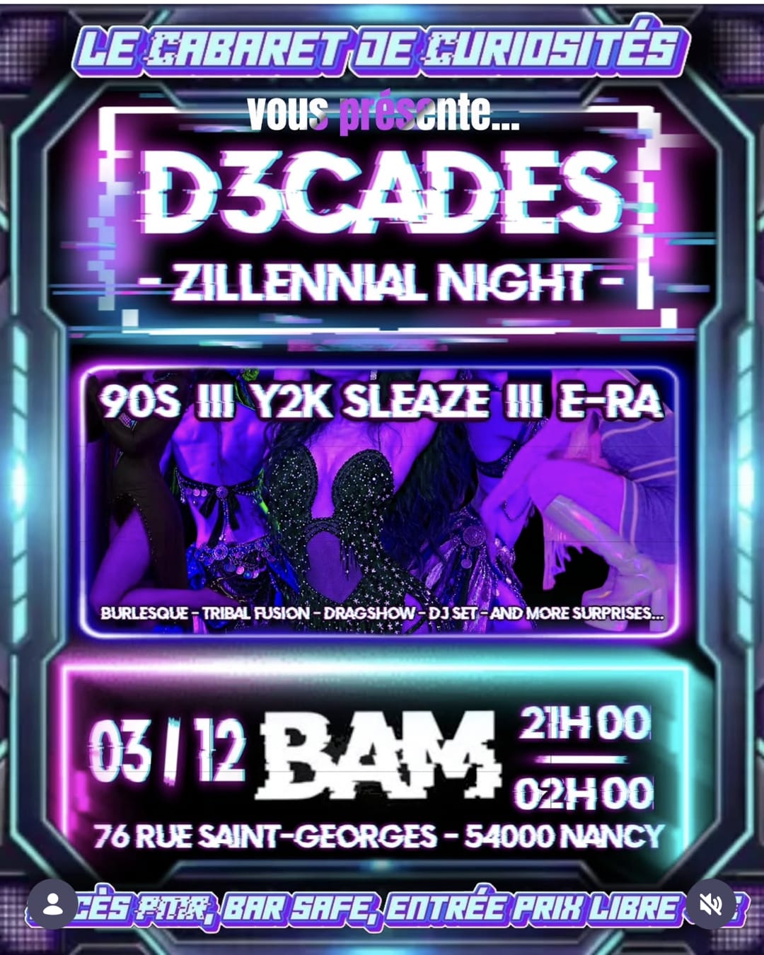 D3CADES - ZILLENNIAL NIGHT