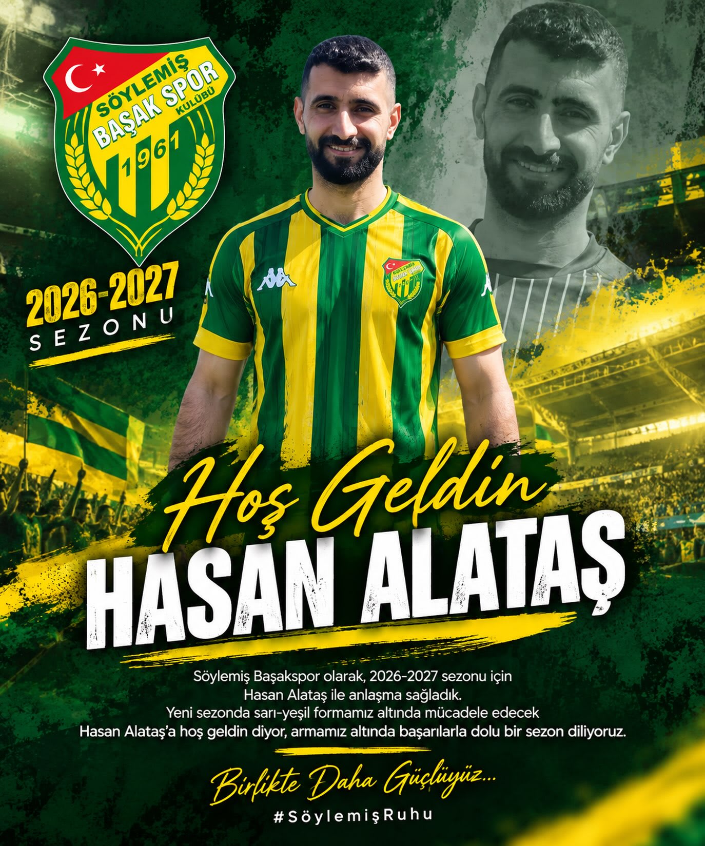 Hoş Geldin Hasan Alataş 💚💛