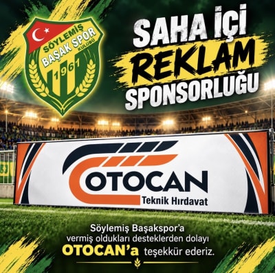 Saha İçi Reklam Sponsoru Otocan🤝