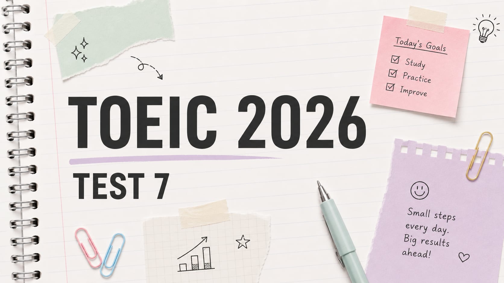 Đề thi thử T.O.E.I.C 2026 Test 7