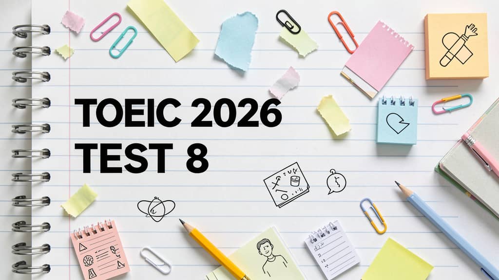 Đề thi thử T.O.E.I.C 2026 Test 8